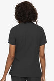 Med Couture Insight Side Pocket V-Neck Scrub Top, Black Scrub Tops, Scrub Tops, V-Neck Scrub Top - 2468 SIDE POCKET TOP