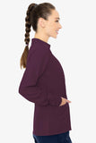 2660 Med Couture Women's Zip Front Warm-Up With Shoulder Yokes