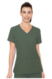 Med Couture | V Neck Scrub Top |(XS-3X)